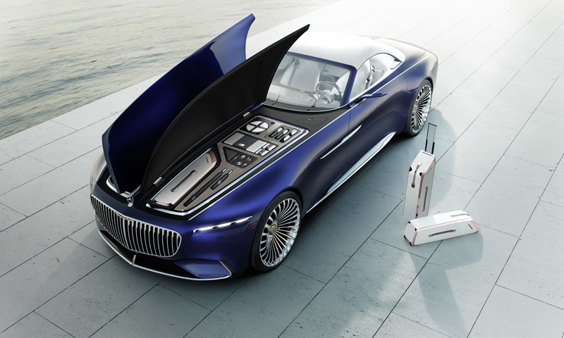 Mercedes-Maybach Electric Vision 6 Cabriolet Concept 2017
